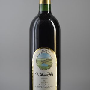 1987 William Hill Cabernet Sauvignon Reserve