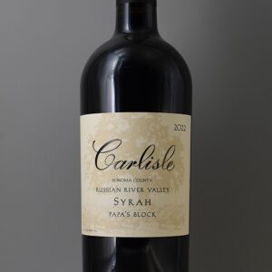 2022 Carlisle Syrah Papa's Block