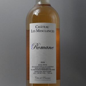 2024 Chateau Les Mesclances Romane Cotes de Provence Rose