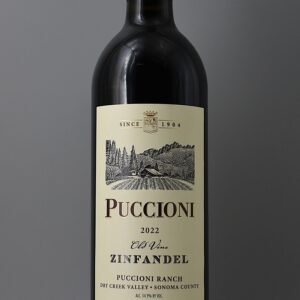 2022 Puccioni Old Vine Zinfandel Dry Creek Valley